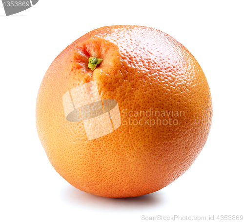 Image of fresh grapefruit isolated on white background