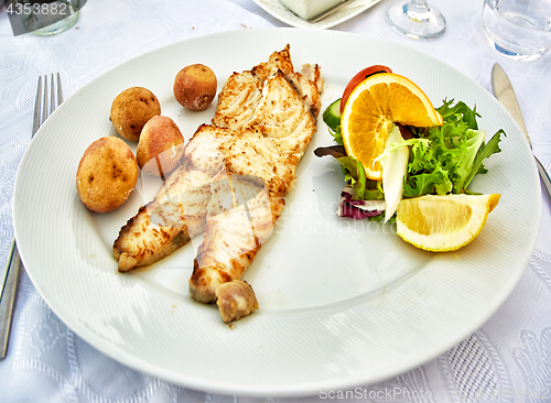 Image of Grilled fish fillet