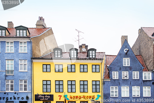 Image of Colorful Copenhagen houses