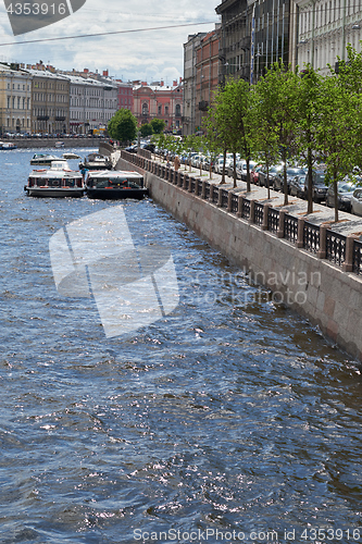 Image of Fontanka river.