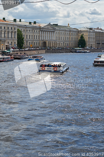 Image of View of Fontanka river