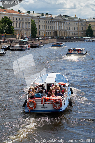 Image of View of Fontanka river