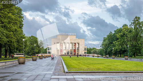 Image of SAINT PETERSBURG, RUSSIA - 24.06.2017:  Theater of young spectat