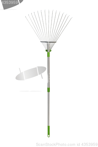 Image of Lawn rake on white