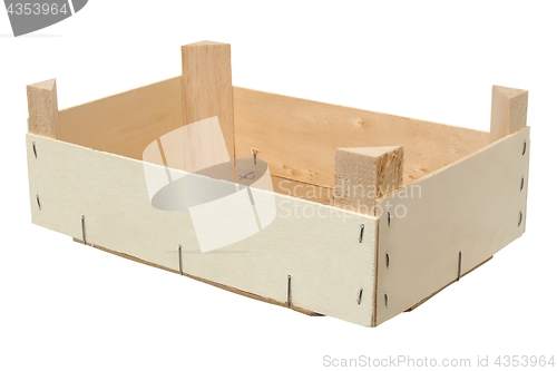 Image of Empty wooden box