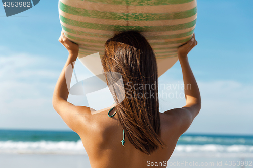 Image of Surfer girl