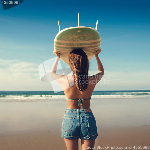 Image of Surfer girl