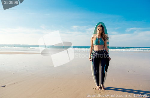 Image of Surfer girl