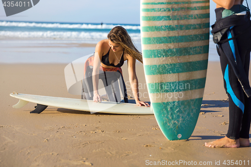 Image of Ready for surfing