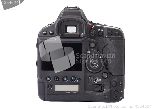 Image of DSLR camera back