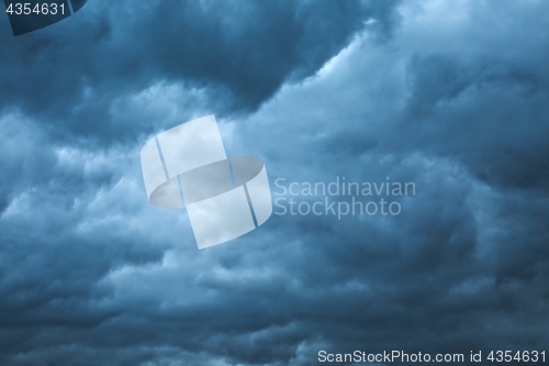 Image of Stormy clouds in the sky