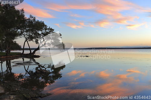 Image of Sunset reflections