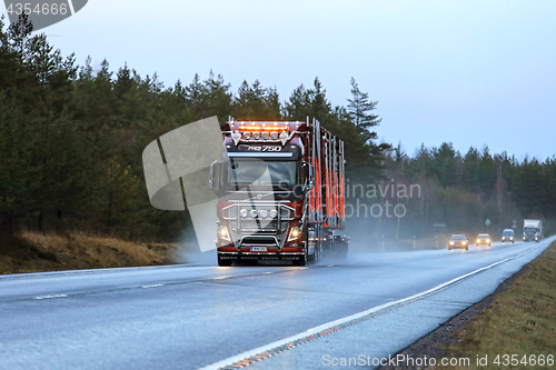 Image of Volvo FH Logging Truck Headlights