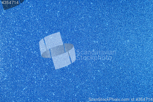 Image of Glittering blue background