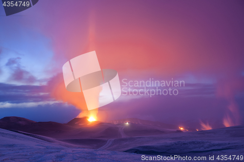 Image of Volcano eruption