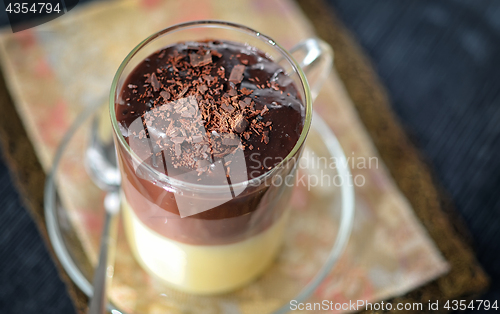 Image of Triple chocolate layer mousse cake