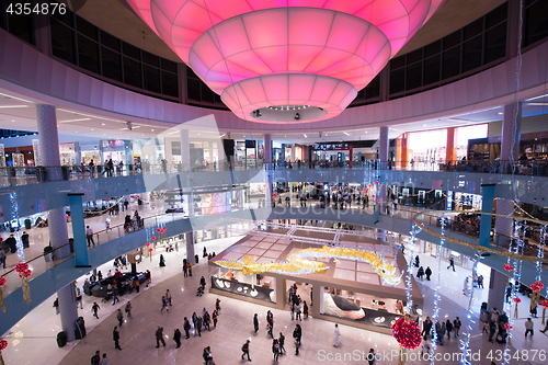 Image of modern shopping center