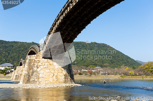 Image of Japanese Traditional Kintai Bridge