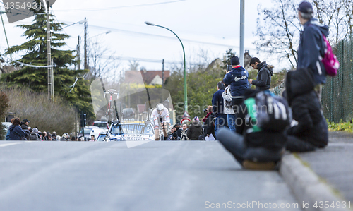 Image of The Cyclist Boy van Poppel - Paris-Nice 2016