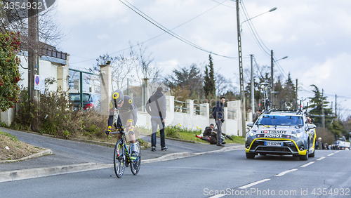 Image of The Cyclist Alexandre Pichot - Paris-Nice 2016