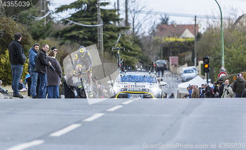 Image of The Cyclist Alexandre Pichot - Paris-Nice 2016