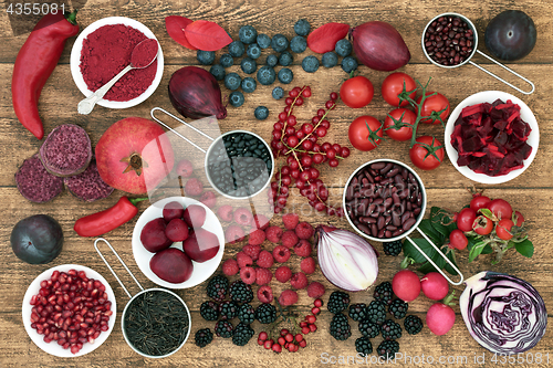 Image of Health Food High in Anthocyanins