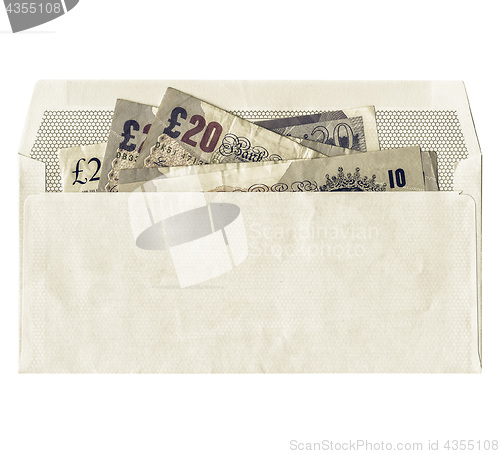Image of Vintage Money in envelope