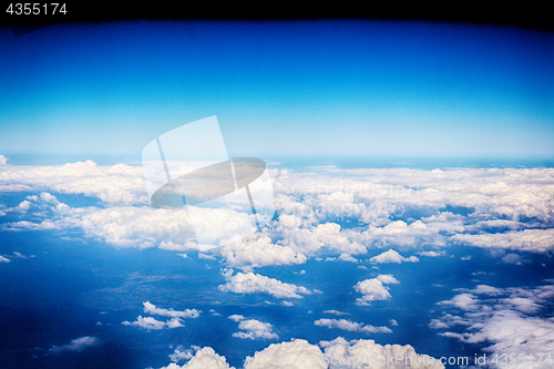 Image of clouds and blue sky