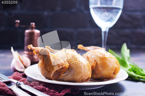 Image of fried quail 