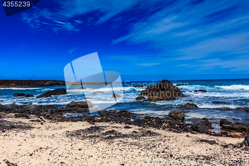 Image of Lanzarote has many and beautiful beaches.