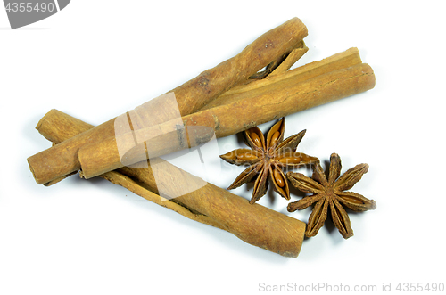 Image of Cinnamon stick and star anise spice