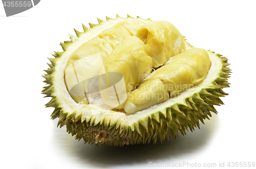 Image of Durian fruit isolated on white background