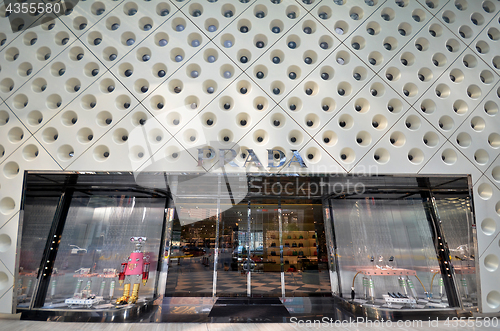 Image of Prada store in Shanghai, China