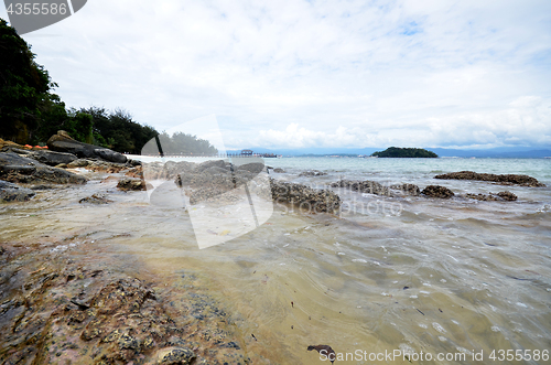 Image of Beautiful sea view at Sabah island