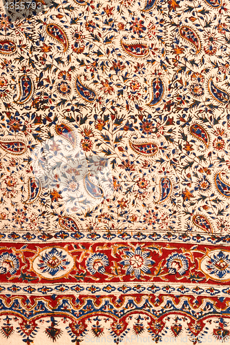 Image of Closeup of persian carpet