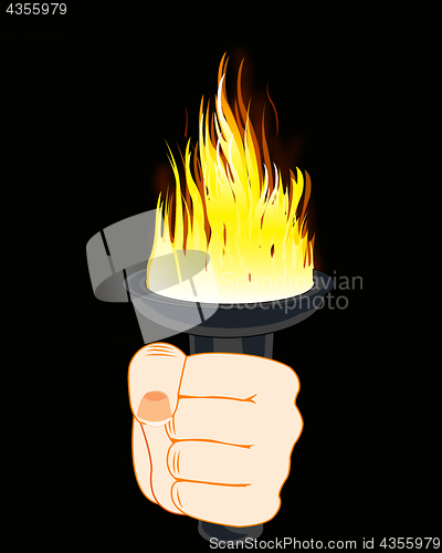 Image of Torchlight in hand