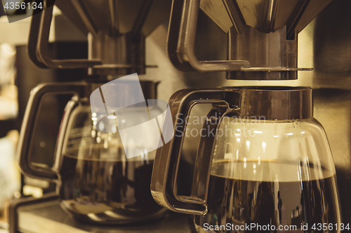 Image of Coffee makers with filters