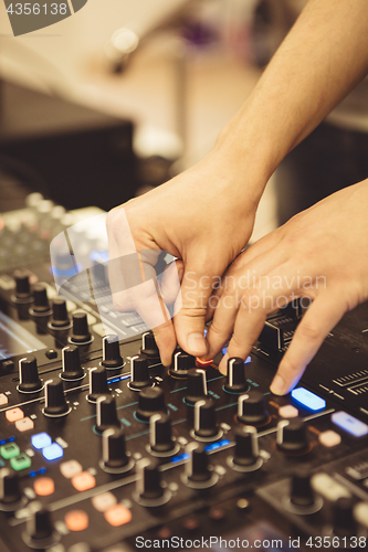 Image of Soundman at audio board