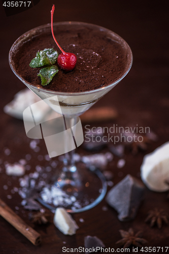 Image of Ice cream chocolate dessert