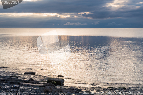 Image of Seascape with a dramatic sky