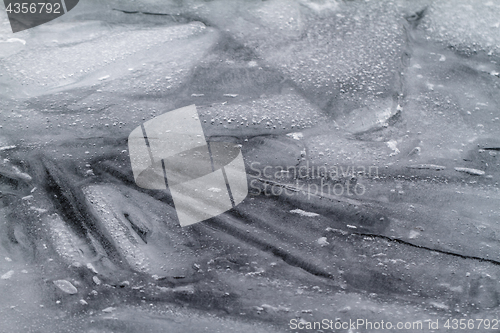 Image of Frozen lake