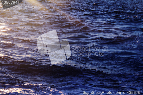 Image of Windy blue sea