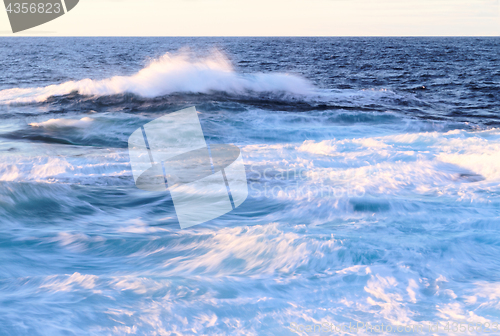 Image of Windy blue sea