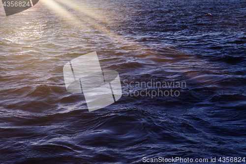 Image of Windy blue sea