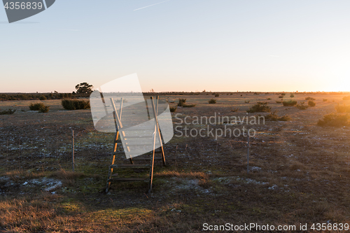 Image of Stile by an unique landscape 