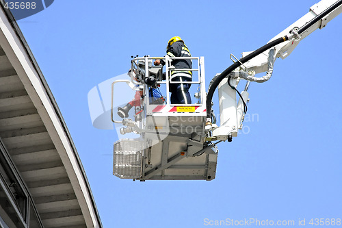 Image of Fire fighter platform