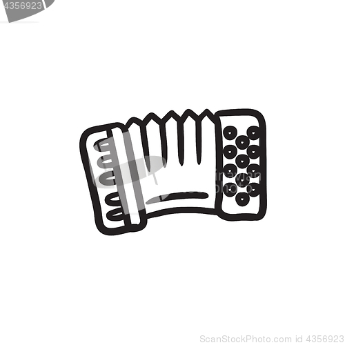 Image of Accordion sketch icon.