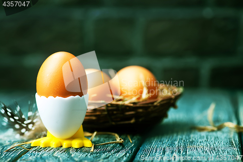 Image of easter eggs