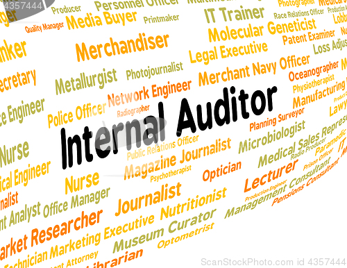 Image of Internal Auditor Shows Hire Actuary And Recruitment