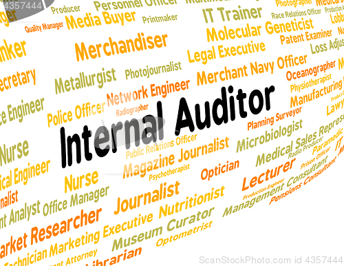 Image of Internal Auditor Shows Hire Actuary And Recruitment